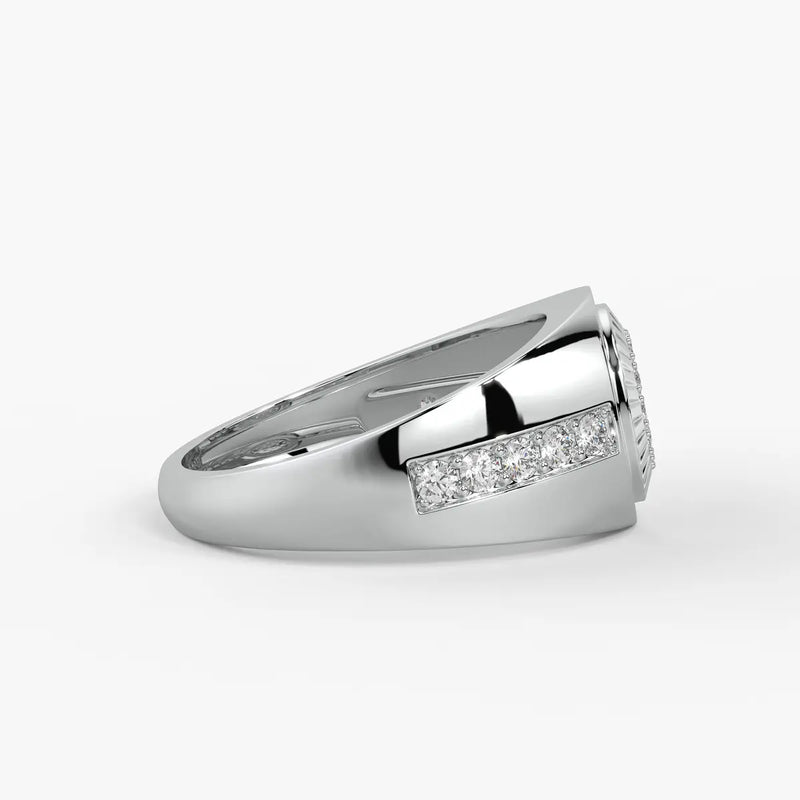 Orvantis HaloForge Diamond Ring for Men