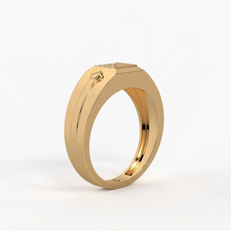 Drayvok Splitcore Diamond Ring for Men