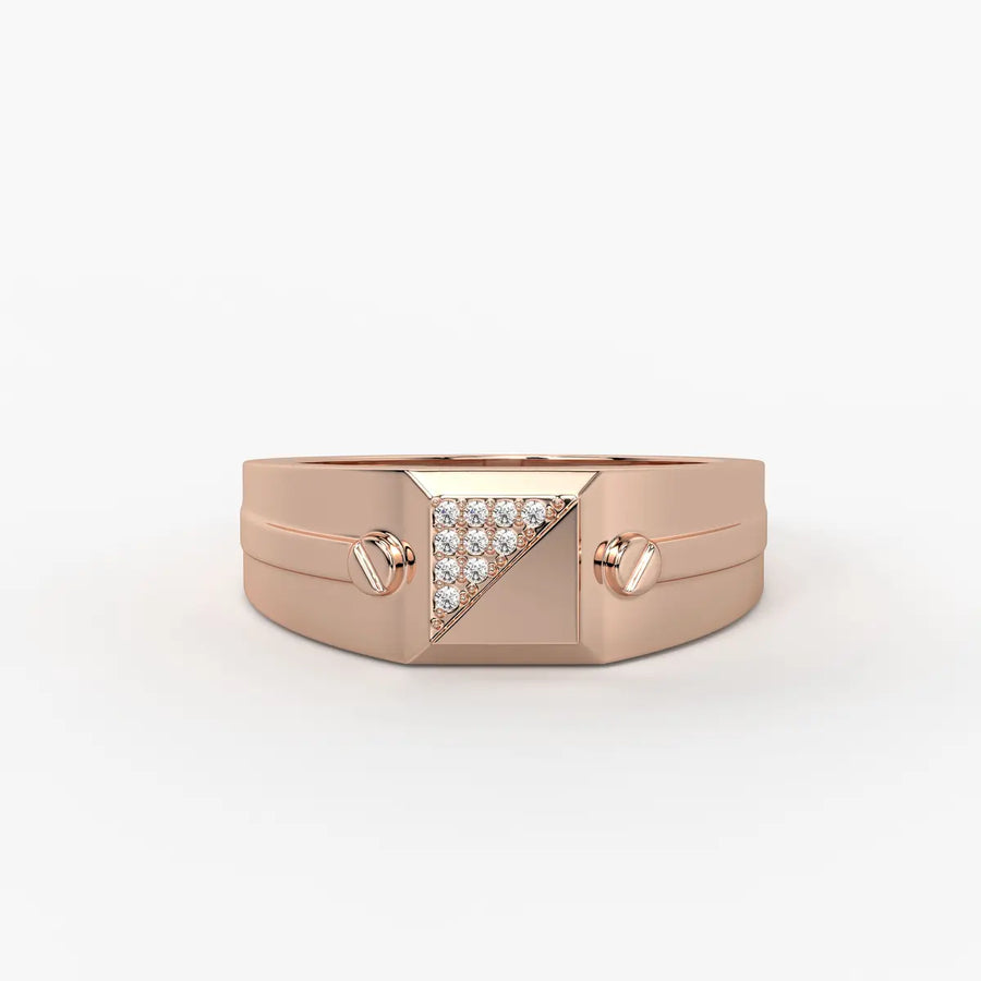 Drayvok Splitcore Diamond Ring for Men