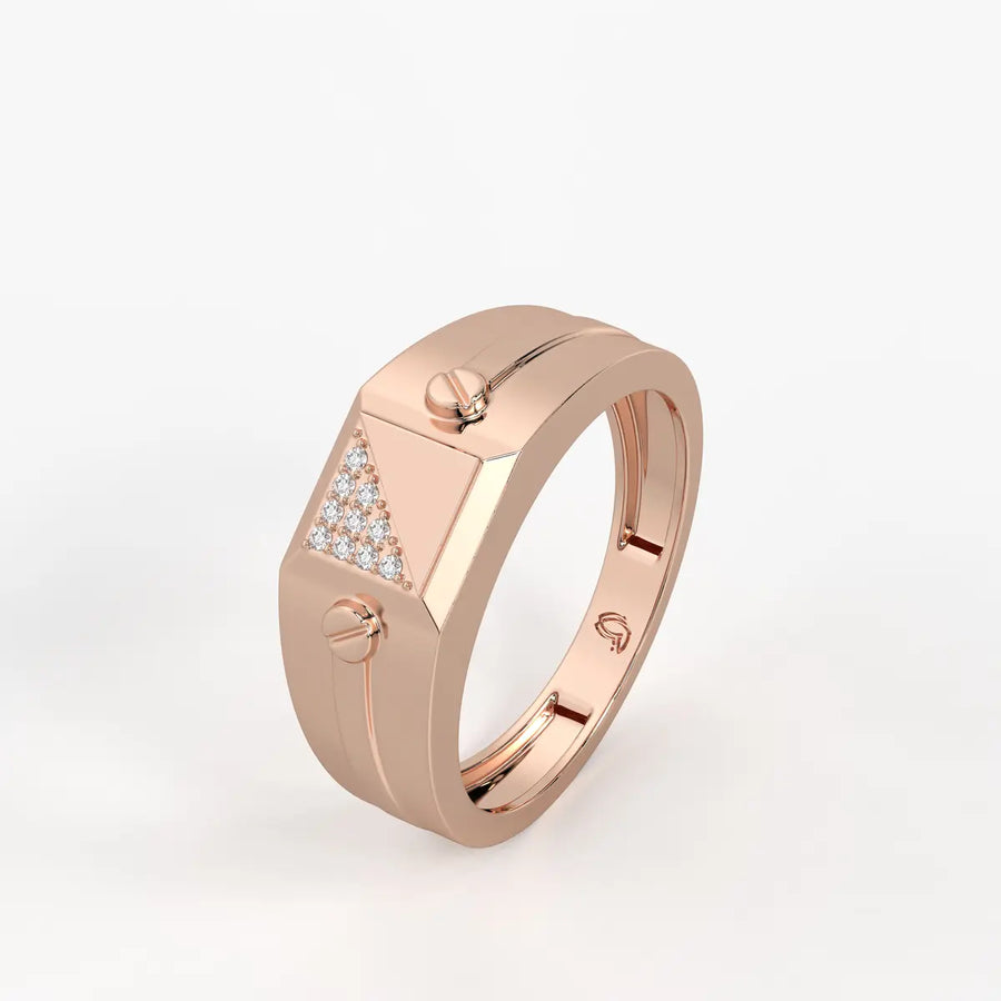 Drayvok Splitcore Diamond Ring for Men