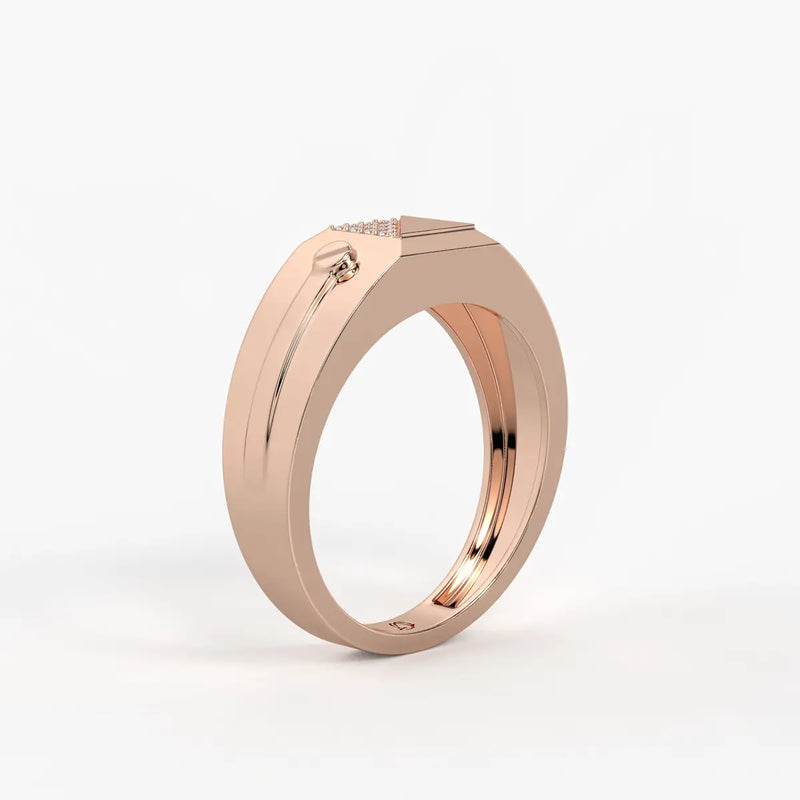 Drayvok Splitcore Diamond Ring for Men