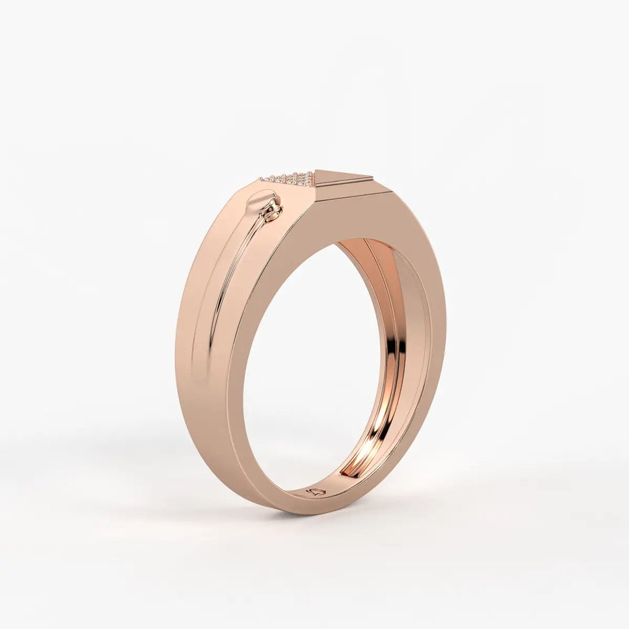 Drayvok Splitcore Diamond Ring for Men