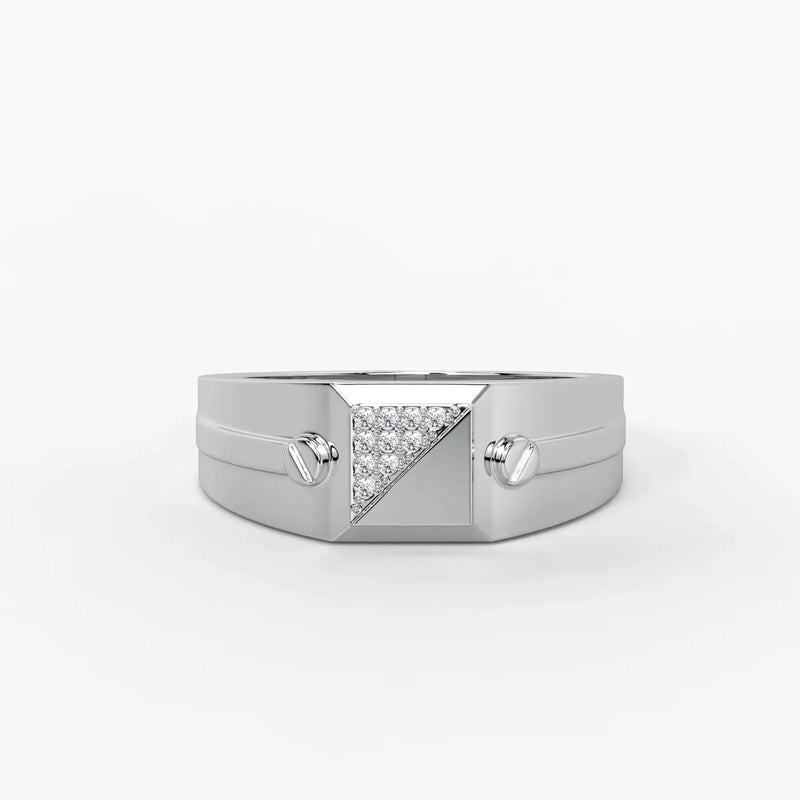 Drayvok Splitcore Diamond Ring for Men