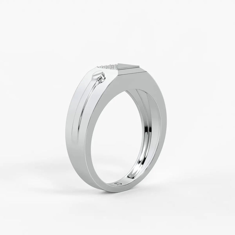Drayvok Splitcore Diamond Ring for Men