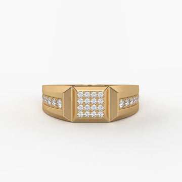 Zenthor Apex Diamond Ring for Men