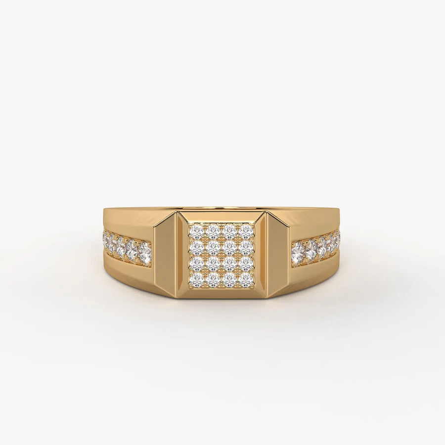 Zenthor Apex Diamond Ring for Men