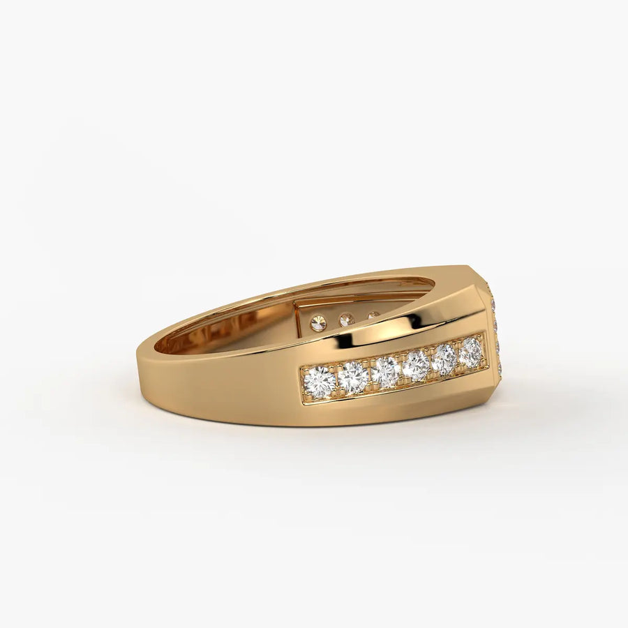 Zenthor Apex Diamond Ring for Men