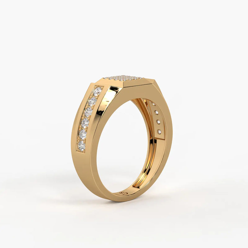 Zenthor Apex Diamond Ring for Men