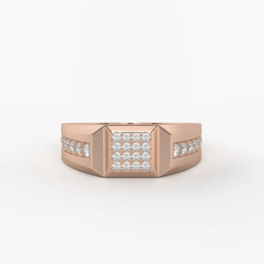 Zenthor Apex Diamond Ring for Men