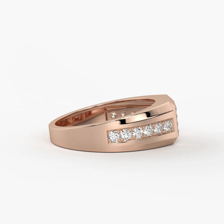 Zenthor Apex Diamond Ring for Men