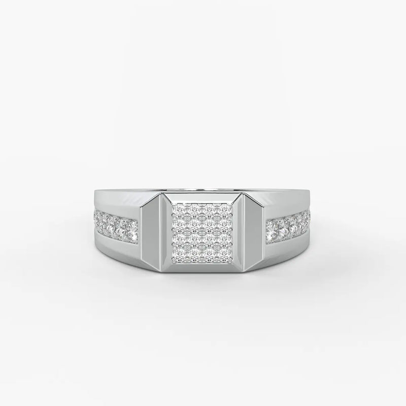 Zenthor Apex Diamond Ring for Men