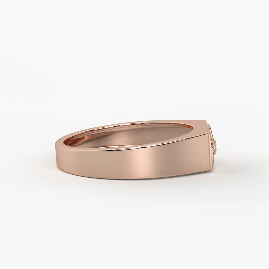 Stravox Linea Diamond Ring for Men