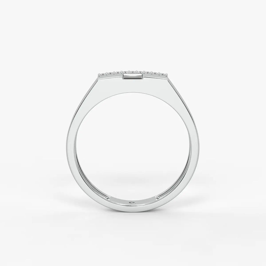 Stravox Linea Diamond Ring for Men