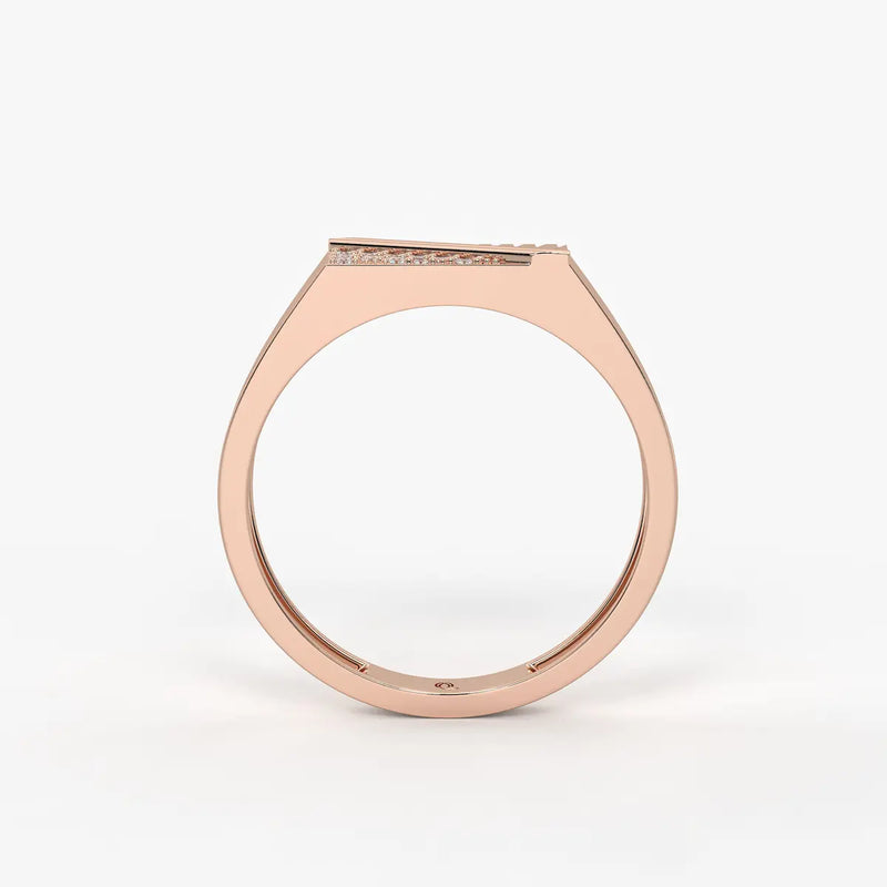 Triavex Edge Diamond Ring for Men