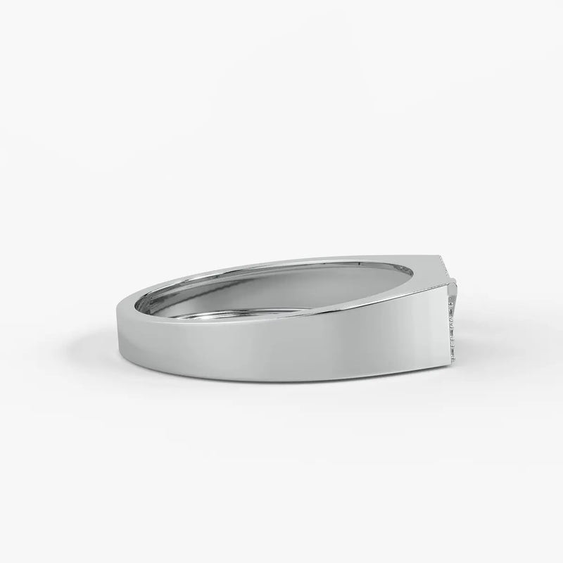 Triavex Edge Diamond Ring for Men