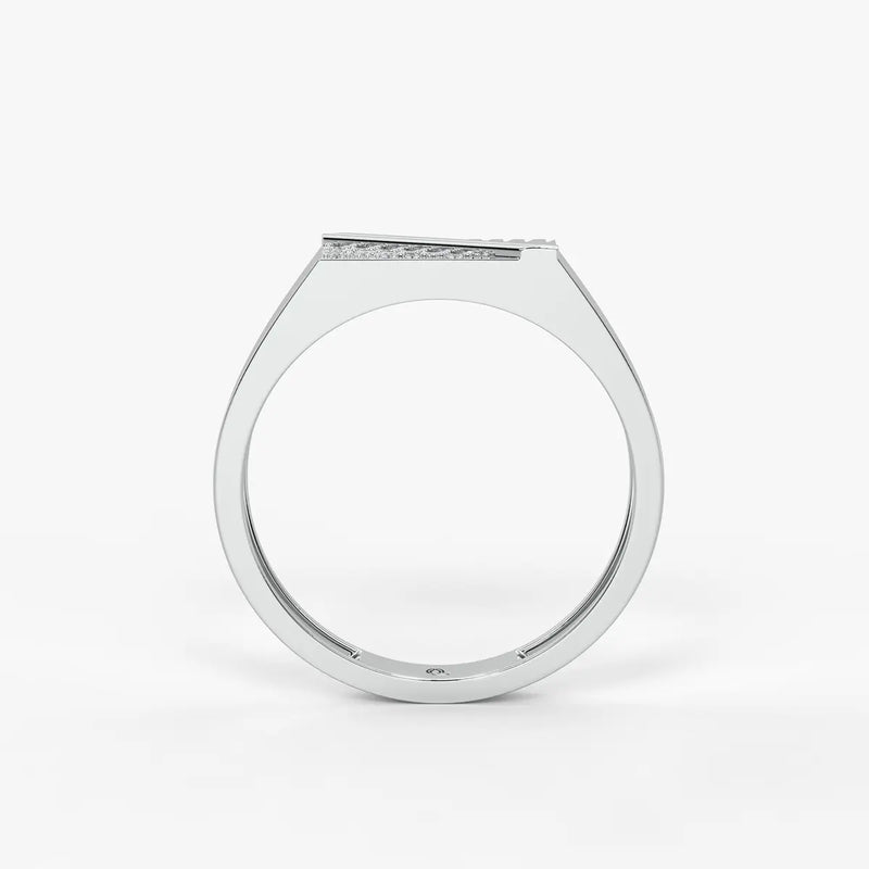 Triavex Edge Diamond Ring for Men