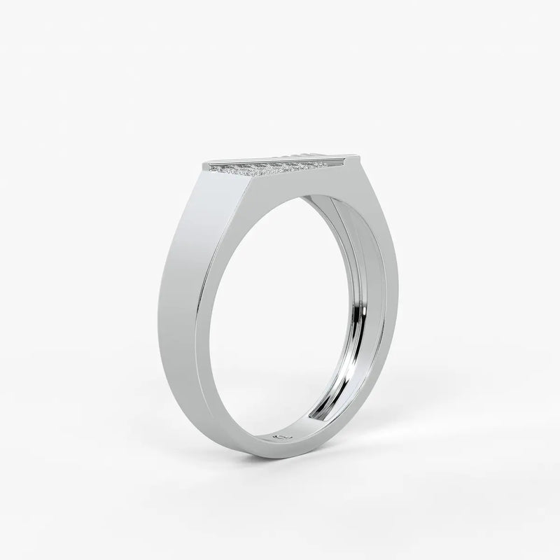 Triavex Edge Diamond Ring for Men