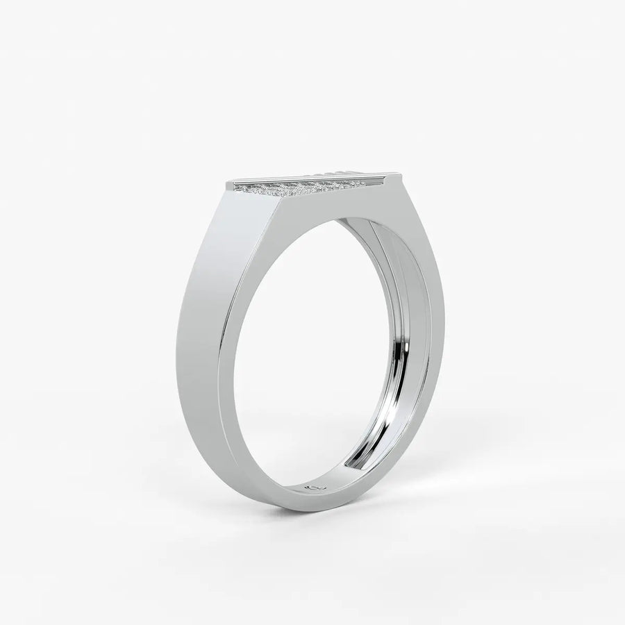 Triavex Edge Diamond Ring for Men