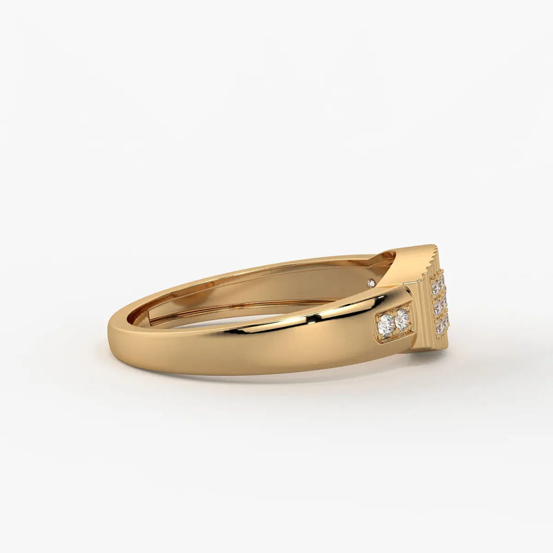 Dvarion Splitcrest Diamond Ring for Men