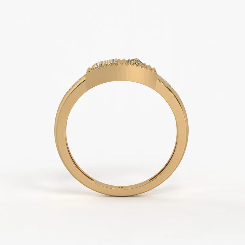 Dvarion Splitcrest Diamond Ring for Men
