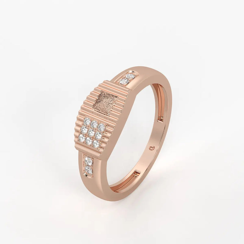 Dvarion Splitcrest Diamond Ring for Men