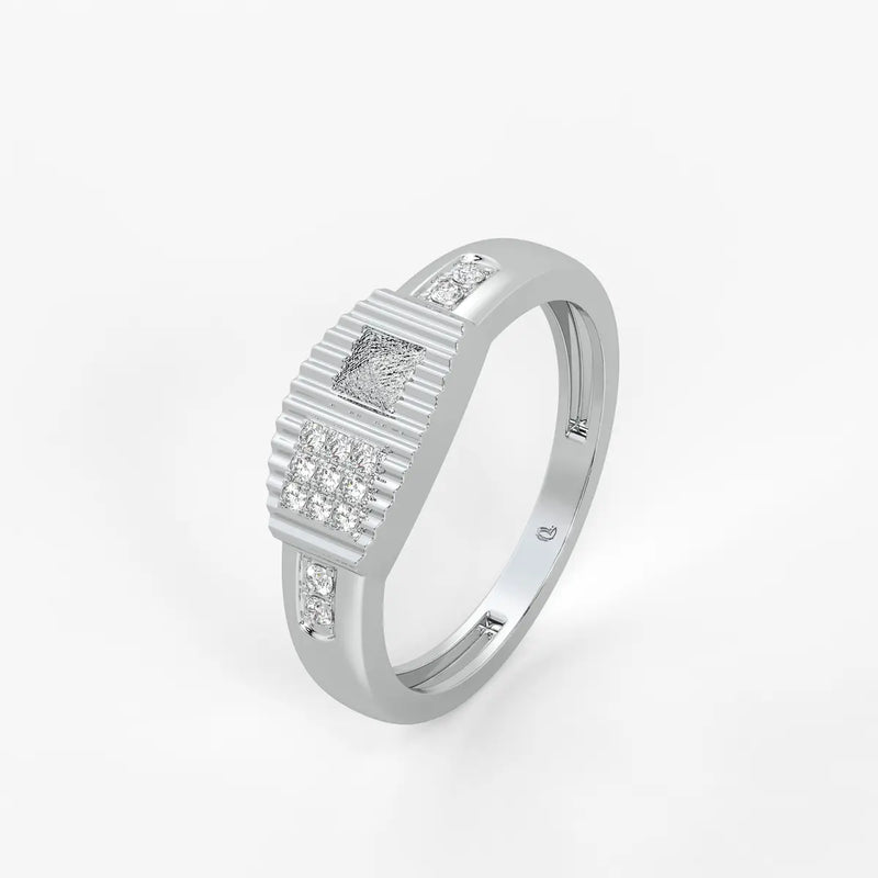 Dvarion Splitcrest Diamond Ring for Men