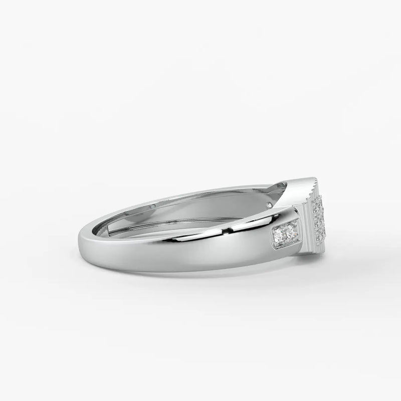 Dvarion Splitcrest Diamond Ring for Men