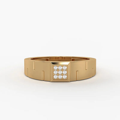 Axelar Gridcore Diamond Ring for Men