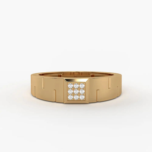 Axelar Gridcore Diamond Ring for Men
