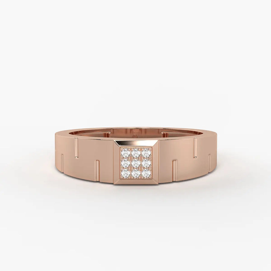 Axelar Gridcore Diamond Ring for Men