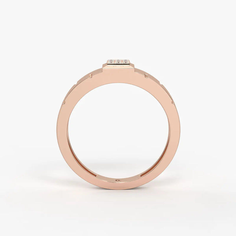Axelar Gridcore Diamond Ring for Men
