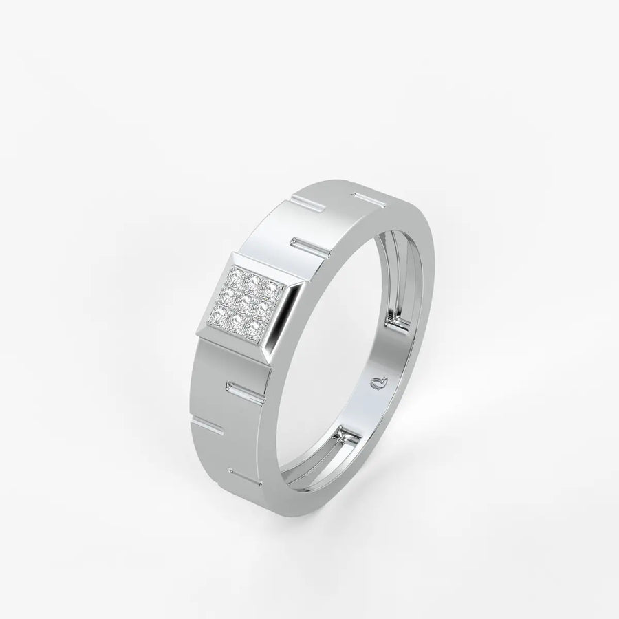 Axelar Gridcore Diamond Ring for Men
