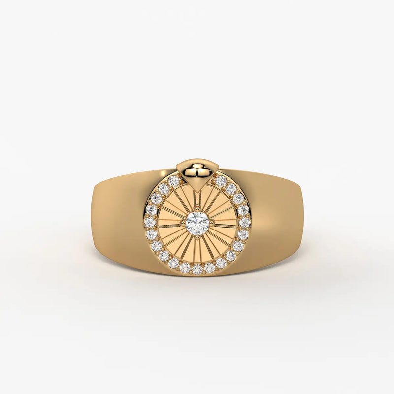 Aurex Vanguard Diamond Ring for Men