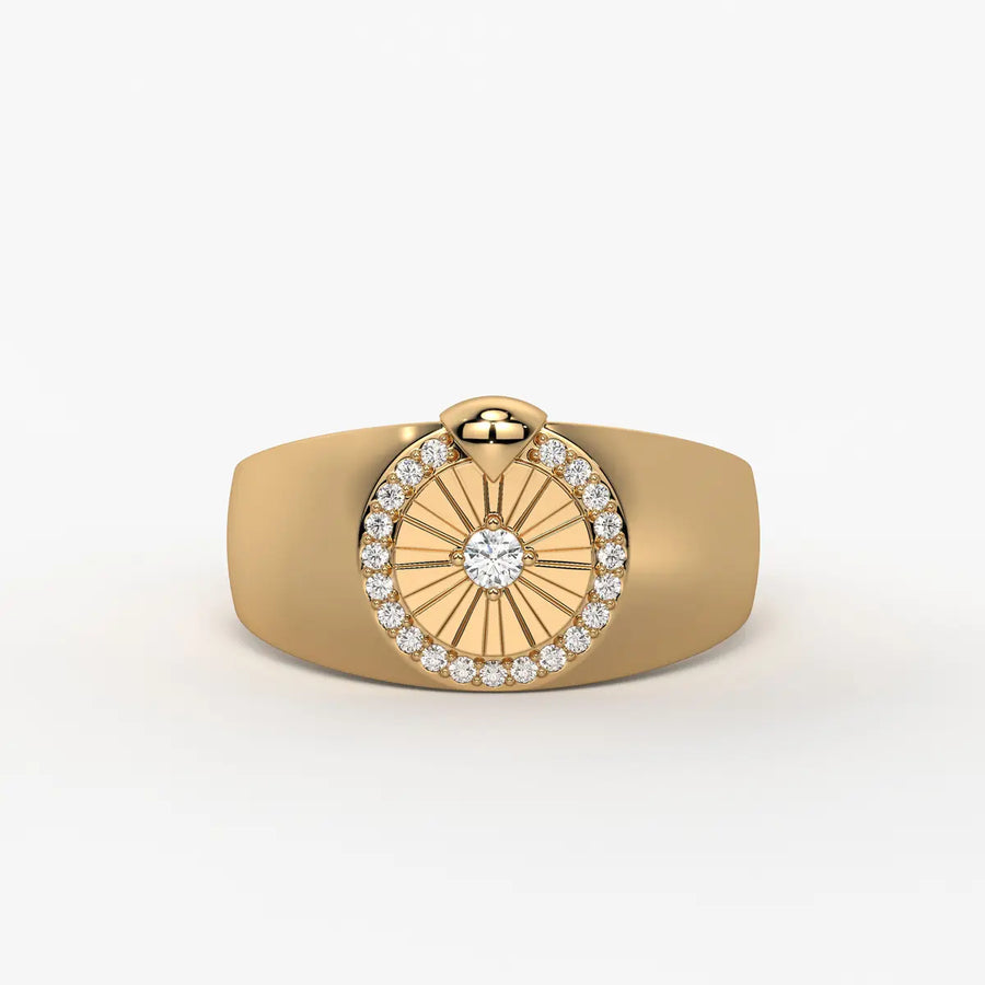 Aurex Vanguard Diamond Ring for Men