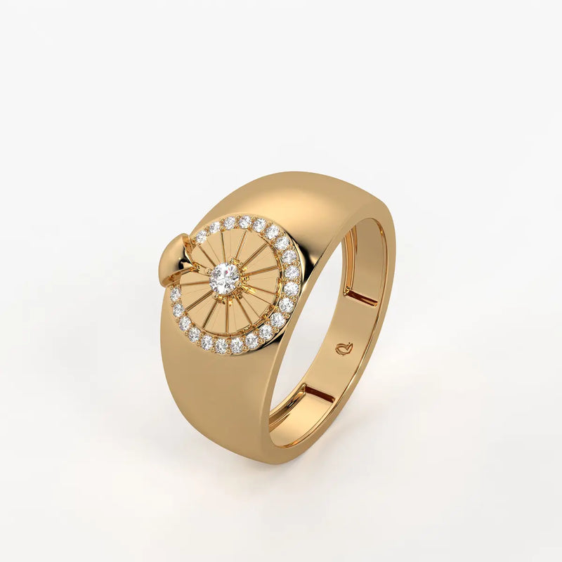 Aurex Vanguard Diamond Ring for Men
