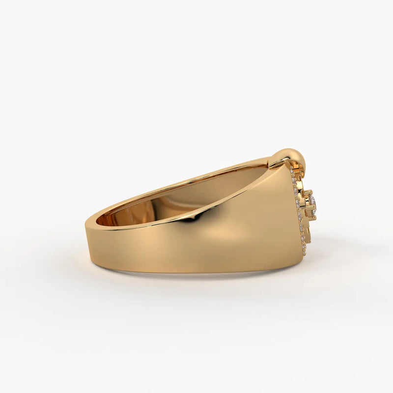 Aurex Vanguard Diamond Ring for Men