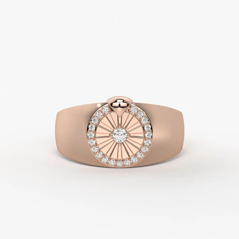Aurex Vanguard Diamond Ring for Men
