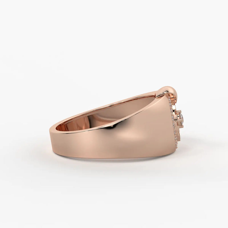 Aurex Vanguard Diamond Ring for Men