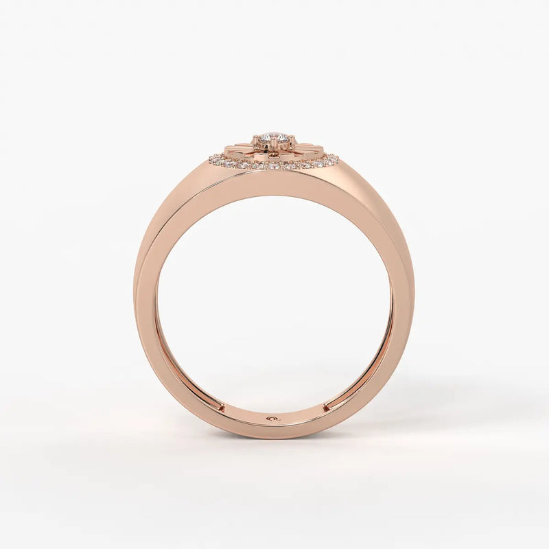 Aurex Vanguard Diamond Ring for Men