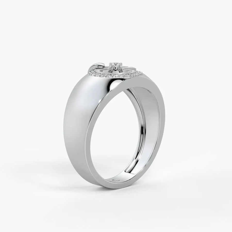 Aurex Vanguard Diamond Ring for Men