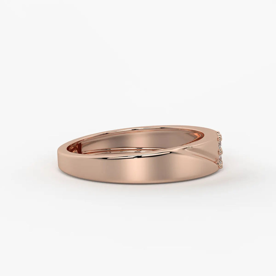 Quad Spark Accent Ring for Men