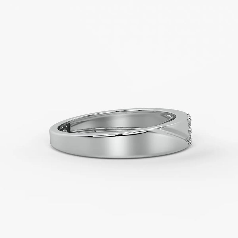 Quad Spark Accent Ring for Men