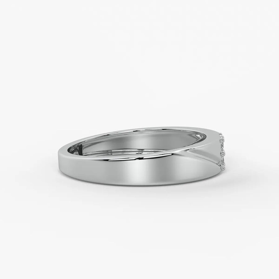 Quad Spark Accent Ring for Men