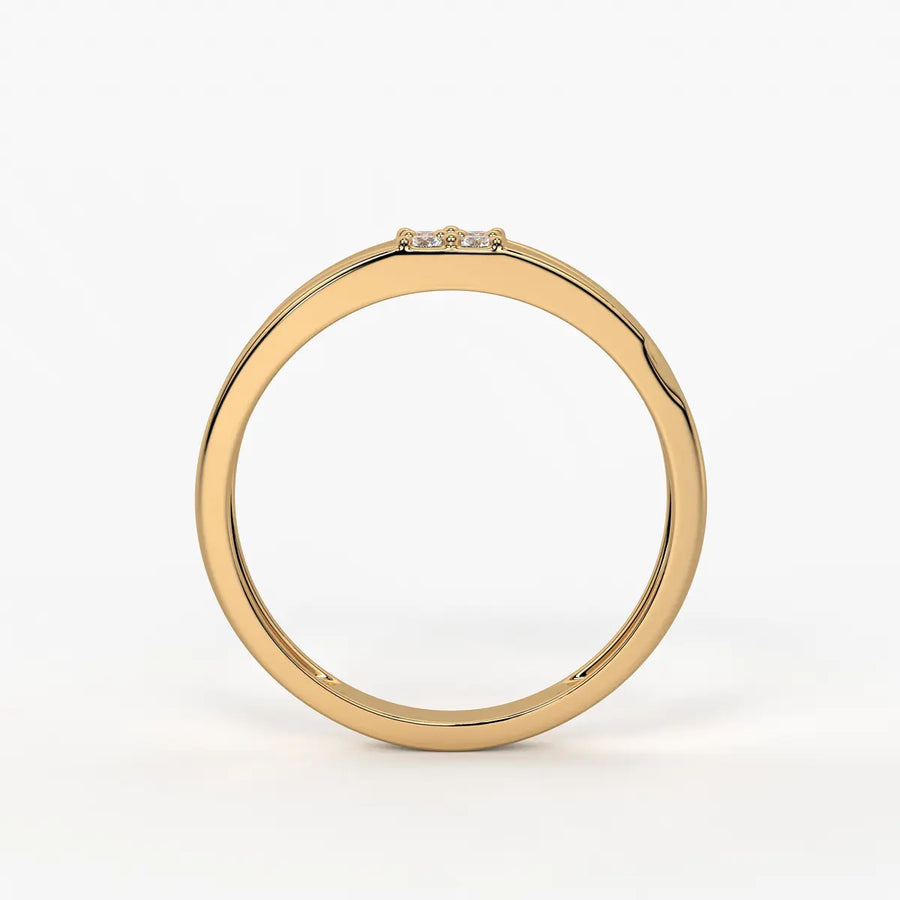 Quad Spark Accent Ring for Men