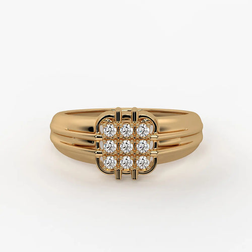 Varox Gridline Gents Ring