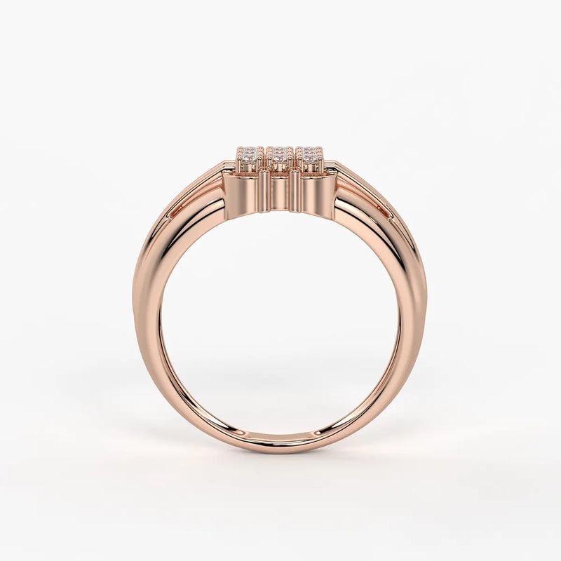 Varox Gridline Gents Ring