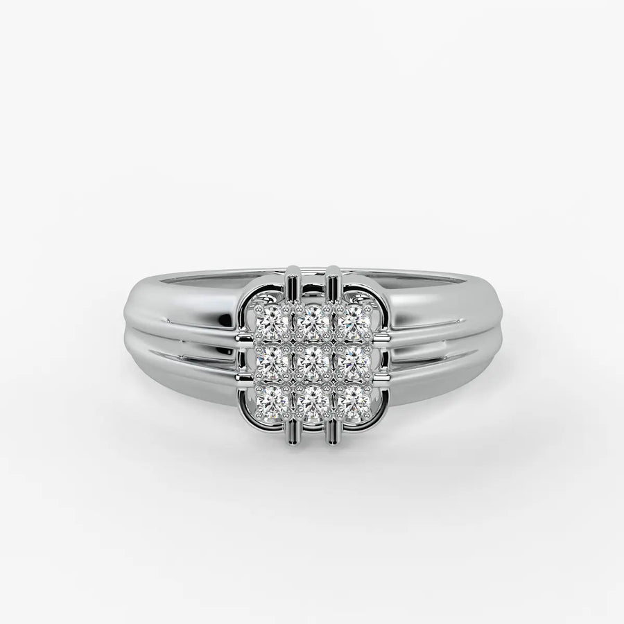 Varox Gridline Gents Ring
