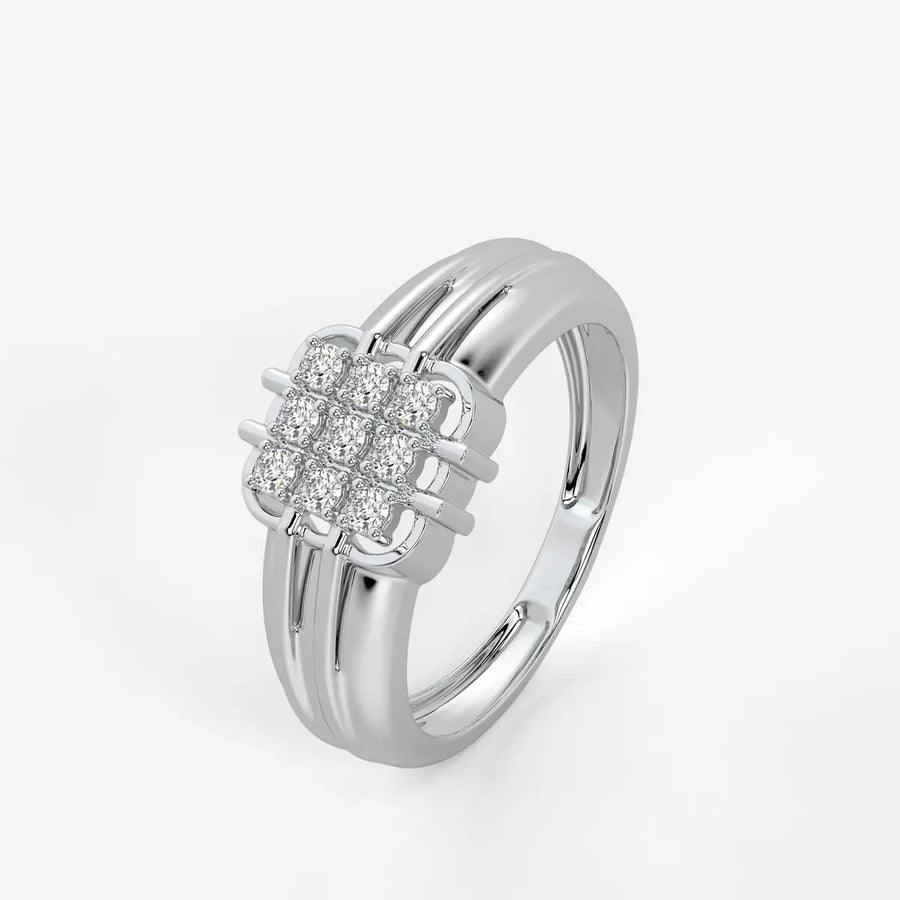 Varox Gridline Gents Ring