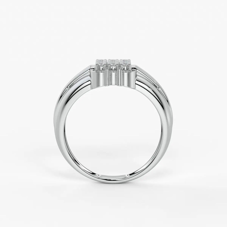 Varox Gridline Gents Ring