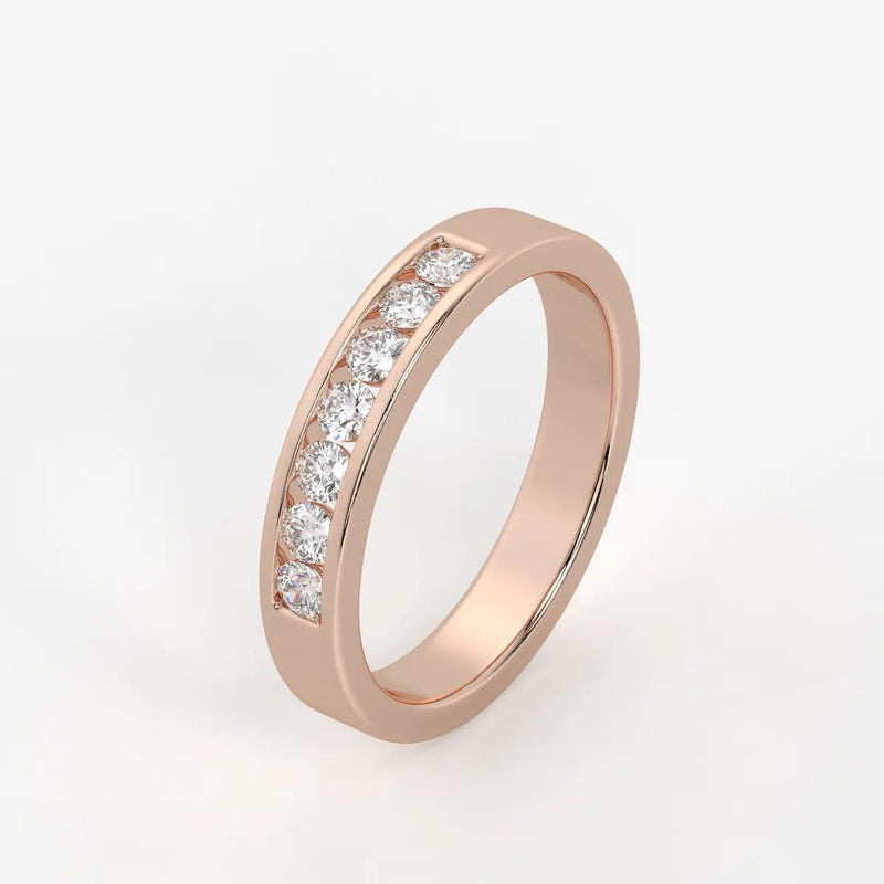 Aurex Lane Round Diamond Band